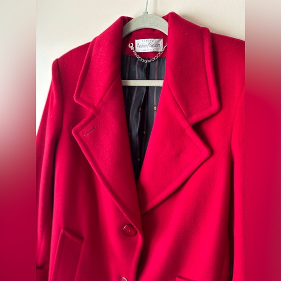 Vintage Ashley Scott Women’s Petite 100% Pure New Wool Coat - Picture 7 of 13